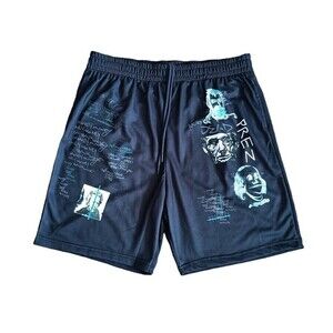Brooklyn State Shorts Mens Size XL Black President Graphic
